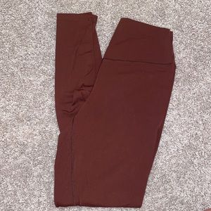 Maroon Balance Athletica Legging